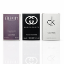 Pack of 3 Testers (CK Eternity Men, Gucci Guilty, CK One)